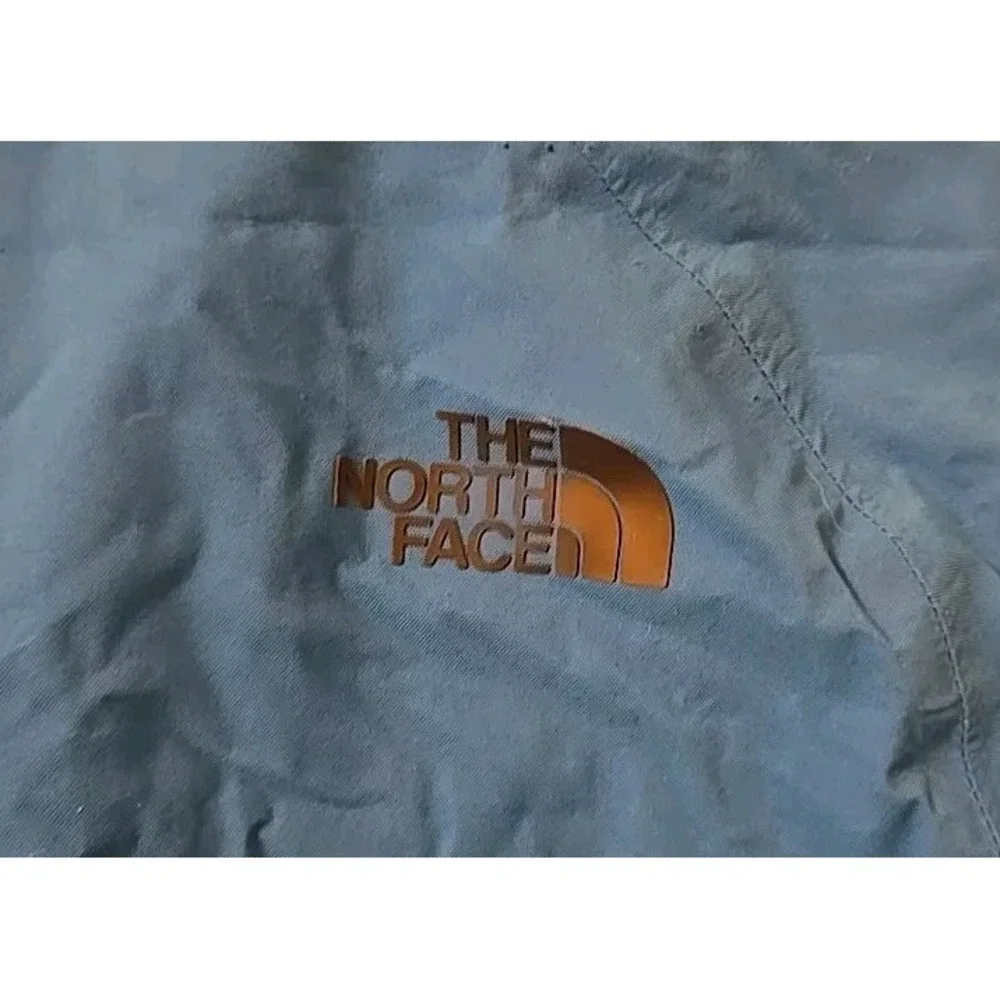 THE NORTH FACE Blue Black Hooded Jacket RN 61661 CA 30516 Zip Men Size Medium‎